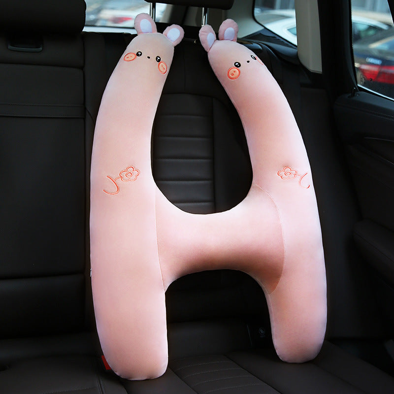 Anti-strangulation Neck Outing Pillow Baby Car Seat Belt Sleeping Artifact
